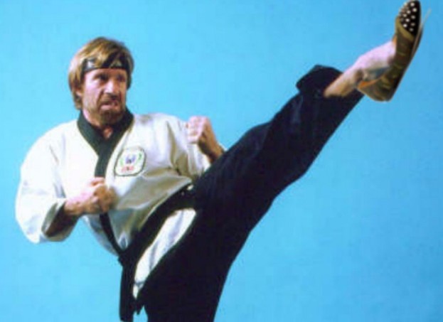 Chuck Norris — The Roundhouse Kick